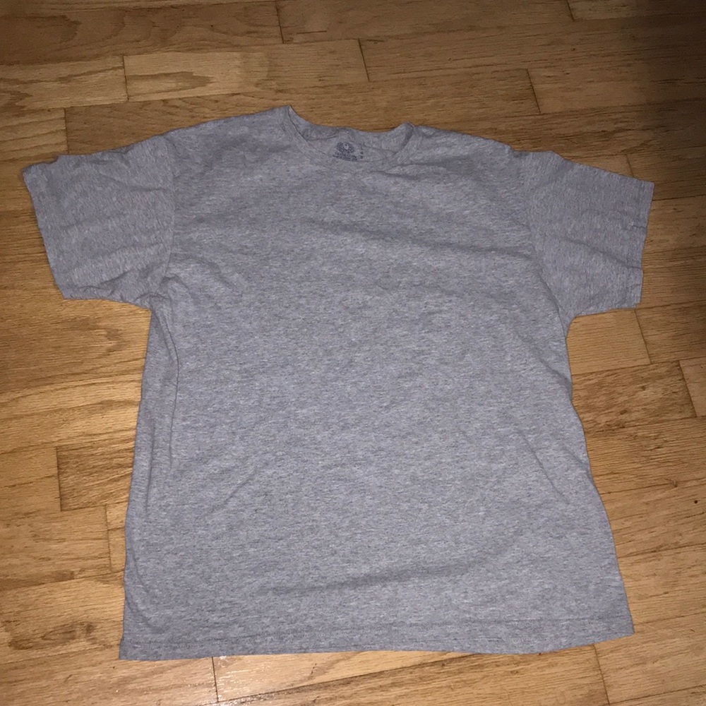 Fruit of the loom short sleeve gray T-shirt